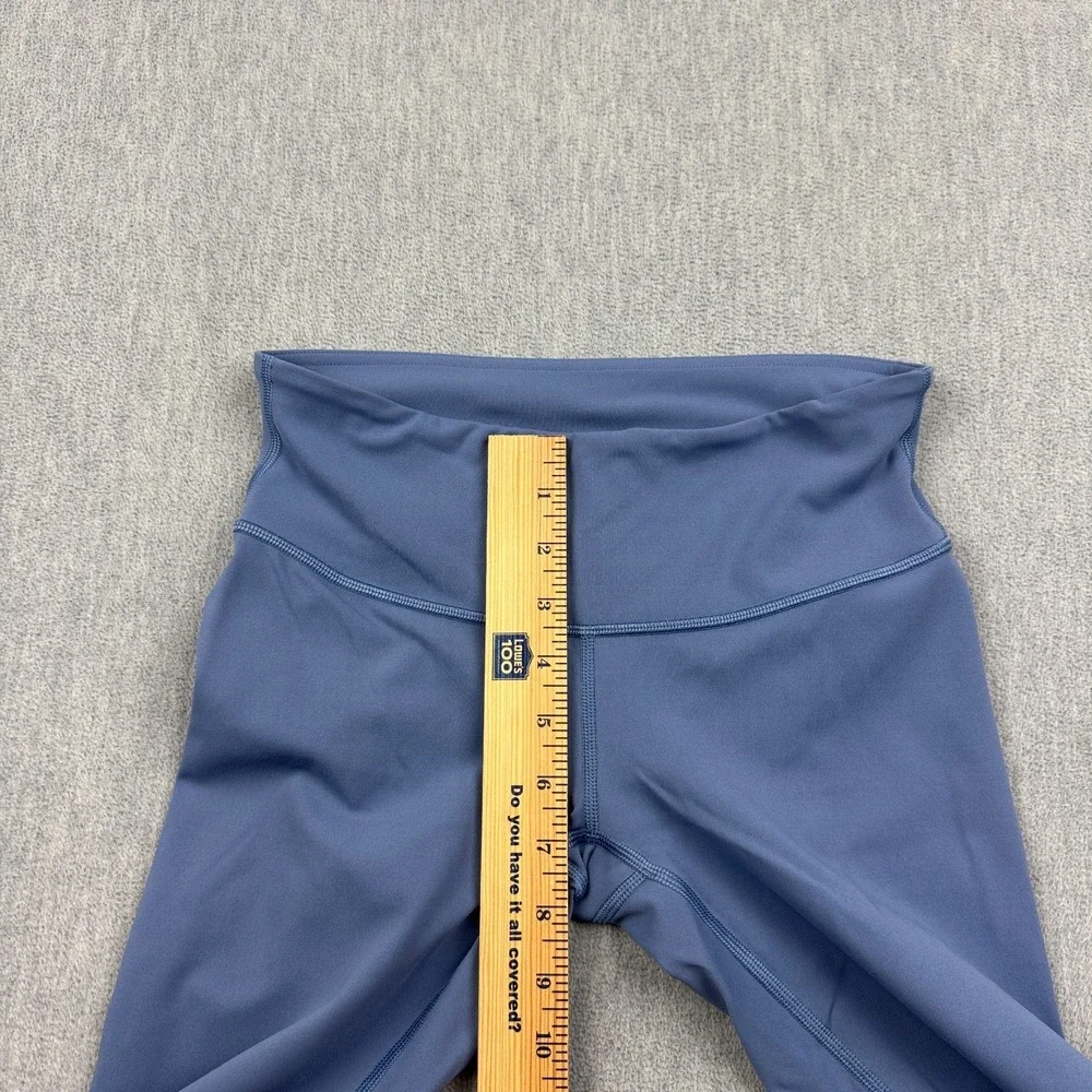 Lululemon Leggings Womens 4 Blue Wunder Under Crop III 22